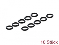 O-Ring Silikon für M8 6 Pin Stecker schwarz 10 Stück, Navilock® [12680]