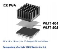 Heatsink, Universal Square Alu, 18.6K/W, 14 x 14 x 14mm, Adhesive Foil, Conductive FoilDevelopment Board Accessories