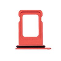 Single SIM Card Tray - Red Original New for Apple iPhone 13/13 Mini Handy-Ersatzteile