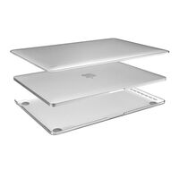 MacBook Pro 13" M2 (2022) Smartshell (Clear/Clear/Sweatergrey)Notebook Cases