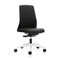 EVERY operator swivel chair, chillback back rest in white