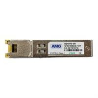 - SFP (mini-GBIC) transceiver module - GigE - 10Base-T, 100Base-TX, 1000Base-T - RJ-45 - up to 100 m - for AMG AMG210, AMG250, AMG510, AMG560, AMG9HM2P, AMG9HMEC, AMG9HMU; AMG A...