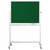 Design-Kreideboard SP grün, mobil, Größe 2000 x 1000 mm