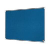 Nobo Premium Plus Felt Notice Board 900 x 600mm Blue 1915188