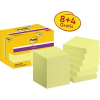 12 Blöcke Post-it® Haftnotizen Super Sticky Notes, 48 x 48 mm, gel