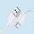 Kabel do ładowania i transmisji danych USB - USB Typ C 3A 2m biały
