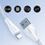 Przewód kabel iPhone Surpass Series USB - Lightning 2.4 2m biały