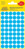 Markierungspunkte, Ø 12 mm, 5 Bogen/270 Etiketten, blau
