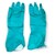 Professional Green Household Rubber Gloves Large - Pair