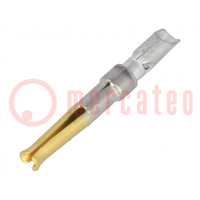 Contact; female; 20; gold-plated; 0.9mm2; HDP-20; soldering