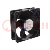 Ventilateur: DC; axial; 12VDC; 119x119x38mm; 184m3/h; 42dBA