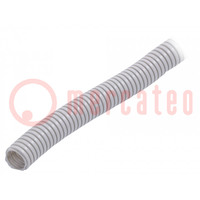 Tubo di protezione; Dimensione: 20; grigio; L: 25m; -5÷60°C; RKGL