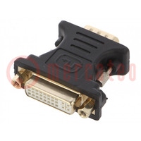 Converter; Support: FullHD 3D; black; Input: DVI-I (24+5) socket