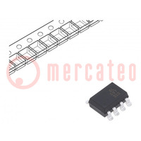 Transoptor; SMD; Ch: 2; OUT: tranzystorowe; Uizol: 5kV; Uce: 80V