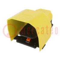 Switch: foot; Stabl.pos: 1; NC + NO; 3A/250VAC; IP65; -5÷60°C; metal