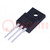Thyristor; 800V; Ifmax: 16A; 10A; Igt: 50mA; TO220FP; THT; tube