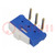 Switch: slide; Pos: 2; SPDT; 0.2A/24VDC; ON-ON; PCB,THT; -40÷85°C