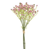 Artificial Silk Baby Breath Mini Bundle - 24cm, Pink