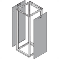 Panneau latéral Novastar SCHROFF pour usage intensif, RAL 7021, 34 U 800D