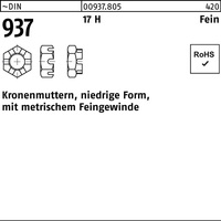 Kronenmutter DIN 937 niedrige FormM24x 1