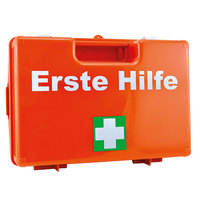 Erste-Hilfe-Koffer SAN orange mit Füllung nach DIN 13169