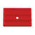 RK-Rohrkennzeichnungssy RK-Schraubschild mit 3 Nuten/versch Farben,6x4cm Version: 2 - Farbe: rot