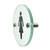 Türschild Orbis, 2 x 4 mm ESG, 2 Halter à 13 mm, Durchmesser: 12,0 cm Version: 02 - Herren