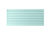 Plan- und Zeichnungsschrank mit 5 Schubladen in DIN A0, Maße: H 625 x B 1400 x T 950 mm Farbe: Lichtgrau