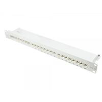 Good Connections Patchpanel 19"Cat. 6A 24-P. 1HE lichtgr.