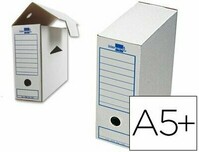 Caja archivo definitivo (325 gr) A5+ de Liderpapel -10 unidades