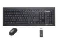 HP 505385-ZH1 keyboard RF Wireless Nordic Black