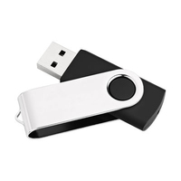 MediaRange MR910NTRL pamięć USB 16 GB USB Typu-A 2.0 Czarny, Srebrny