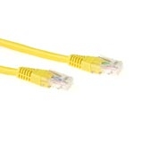 ACT UTP Category 6 Yellow 0.5m cable de red Amarillo 0,5 m