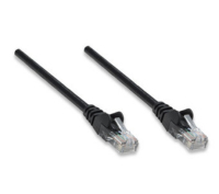 Intellinet Cat5e UTP 10.0m 5 Pack hálózati kábel Fekete 10 M U/UTP (UTP)