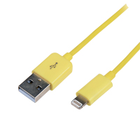 LogiLink USB - Lightning 1m Geel