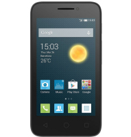 Alcatel PIXI 3 10,2 cm (4") SIM doble Android 4.4 3G Micro-USB B 0,5 GB 4 GB 1400 mAh Negro