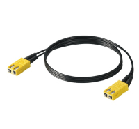 Weidmüller SCRJ/SCRJ 1m Glasvezel kabel SC-RJ Zwart