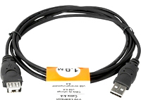 Belkin A/A USB-kabel 1,8 m USB A Zwart