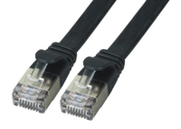 M-Cab CAT6A U/FTP kabel sieciowy Czarny 1 m U/FTP (STP)