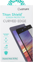 eSTUFF Huawei Mate 10 Pro Curved Blk Doorzichtige schermbeschermer 1 stuk(s)