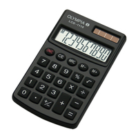 Olympia LCD 1110 számológép Hordozható Alap számológép Fekete