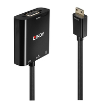 Lindy Mini HDMI C to VGA & Audio Converter