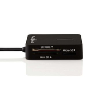 Nedis CRDRU2300BK lector de tarjeta USB 2.0 Interno Negro