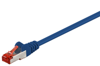 Goobay 95452 networking cable Blue 0.25 m Cat6 S/FTP (S-STP)
