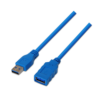 AISENS A105-0045 cable USB 1 m USB 3.2 Gen 1 (3.1 Gen 1) USB A Azul