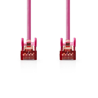 Nedis CCGP85221PK150 Netzwerkkabel Pink 15 m Cat6 S/FTP (S-STP)