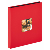 Walther Design Fun álbum de foto y protector Rojo 400 hojas XL