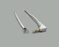 BKL Electronic 1101254 kabel audio 1,8 m 3.5mm Biały