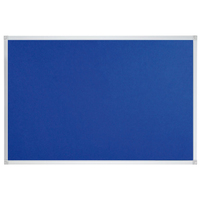 Franken PT330503 Pinnwand Indoor Blau Aluminium