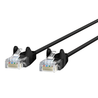 Belkin CE001B25-BLK-S networking cable Black 7.62 m Cat6 U/UTP (UTP)
